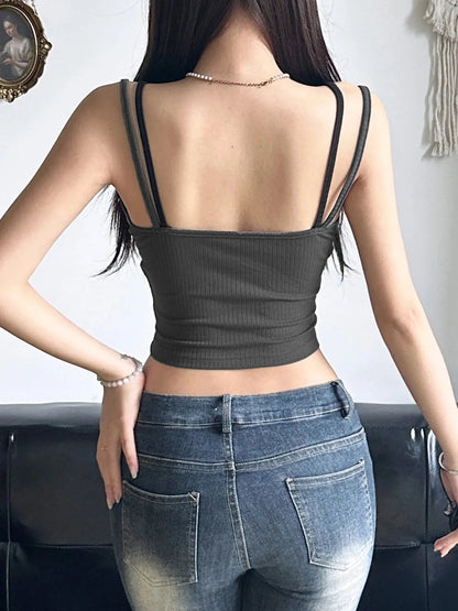Y2K Layered Asymmetric Top