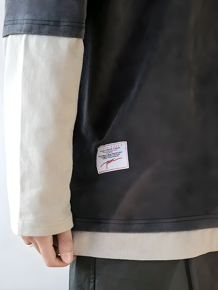 Y2K Layered Sleeve Sweatshirt
