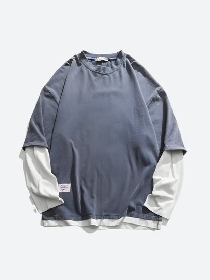 Y2K Layered Sleeve Sweatshirt