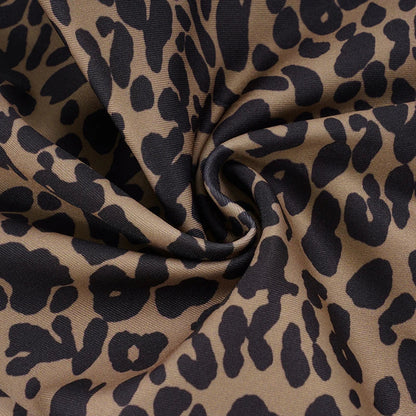 Y2K Leopard Flare Pants