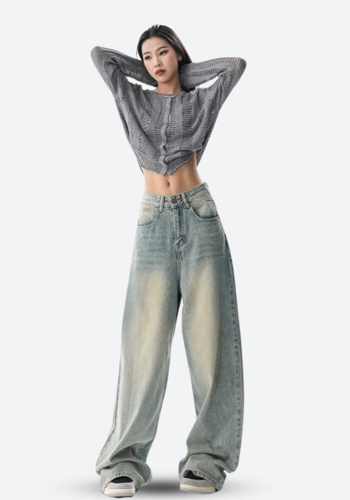 Y2K Low Rise Baggy Denim Jeans
