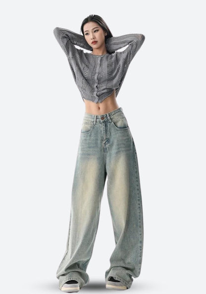Y2K Low Rise Baggy Denim Jeans