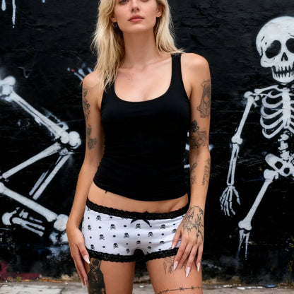 Y2K Low-Rise Micro Shorts