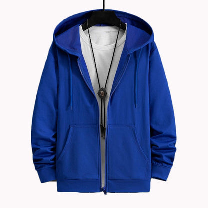 Y2K Men Zip-Up Hoodie