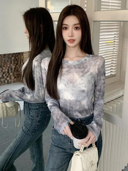 Y2K Mesh Cloud Top
