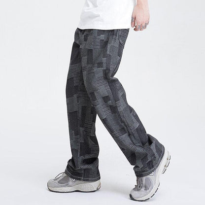 Y2K Mid Wash Wide Leg Jeans
