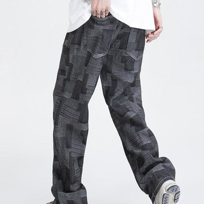 Y2K Mid Wash Wide Leg Jeans