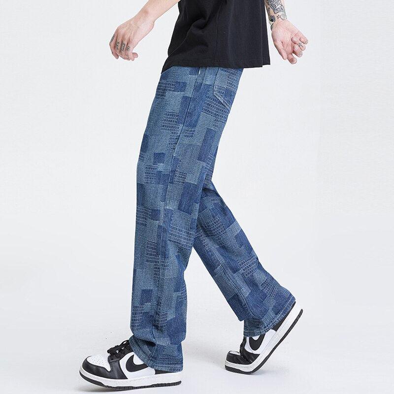 Y2K Mid Wash Wide Leg Jeans