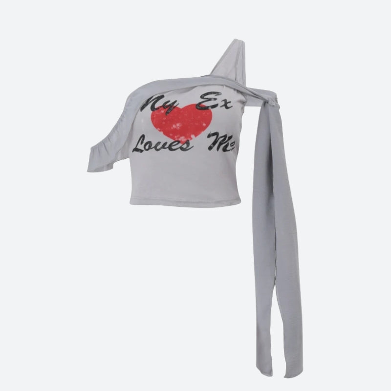 Y2K My Ex Loves Me Top