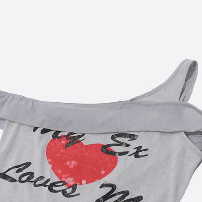 Y2K My Ex Loves Me Top