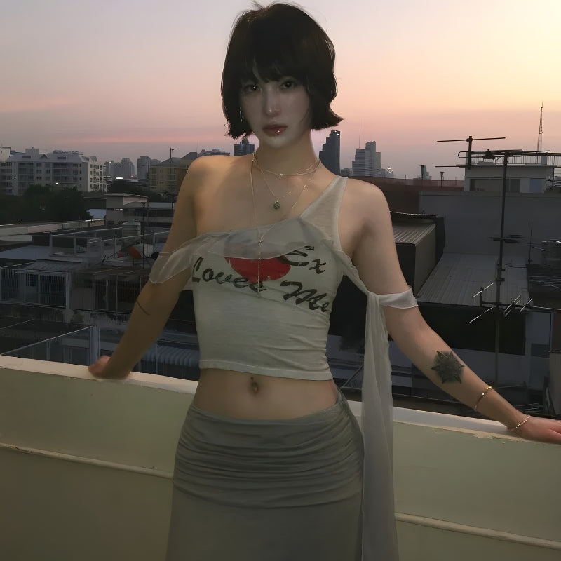 Y2K My Ex Loves Me Top