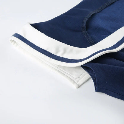 Y2K Nautical Button Mini Dress
