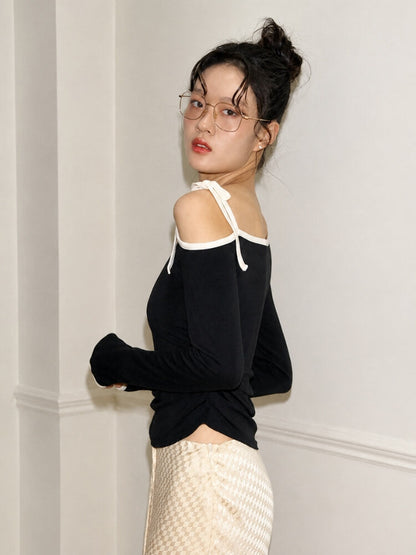 Y2K One Shoulder Top