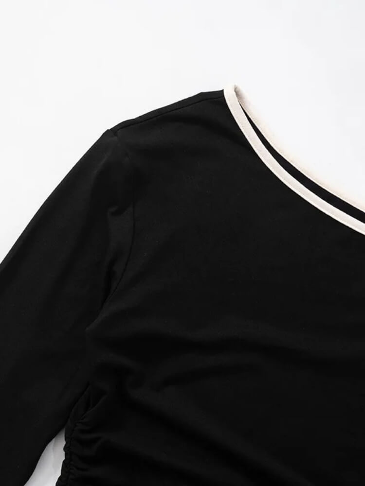 Y2K One Shoulder Top