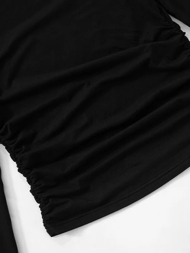 Y2K One Shoulder Top