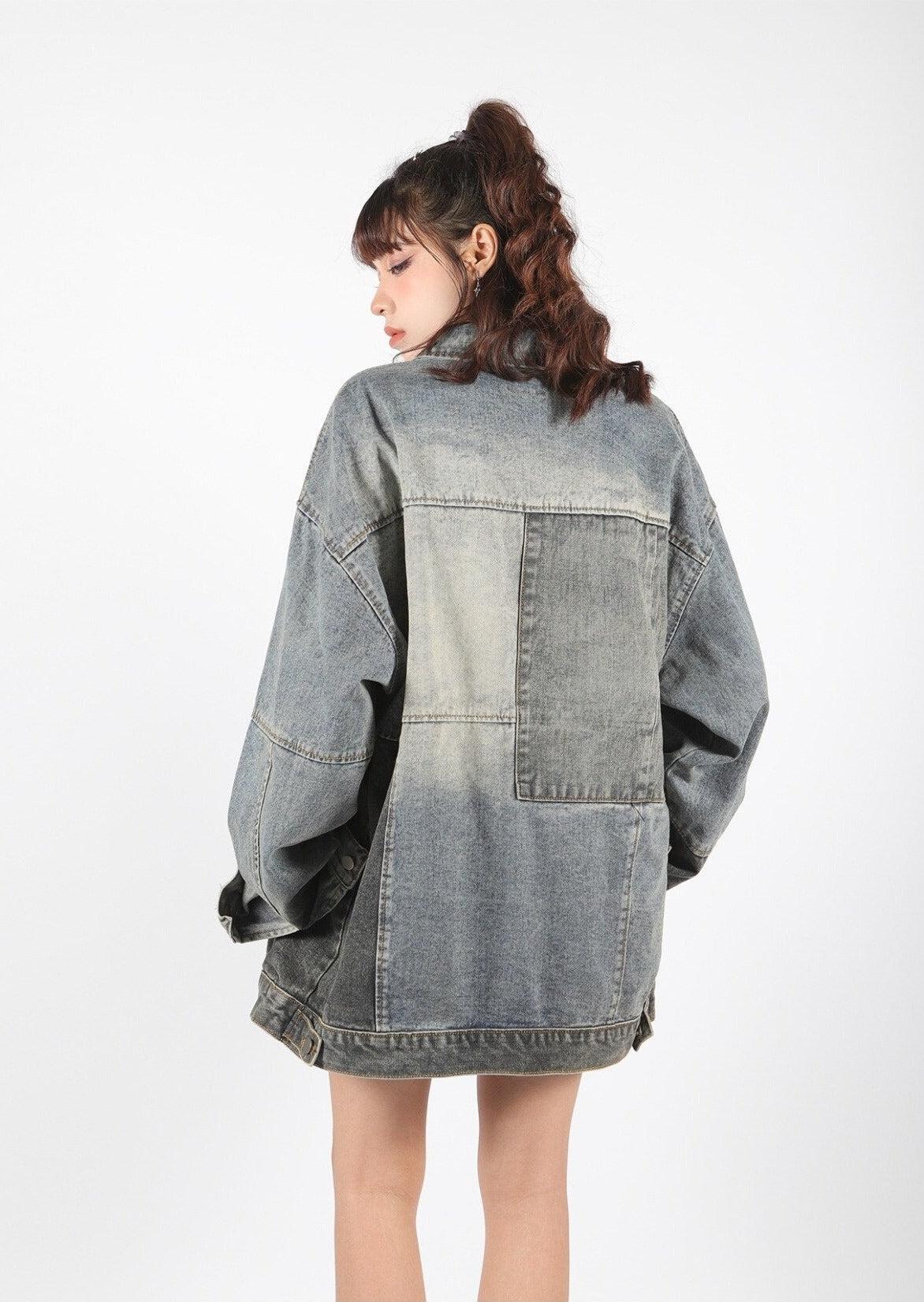 Y2K Oversized Denim Jacket