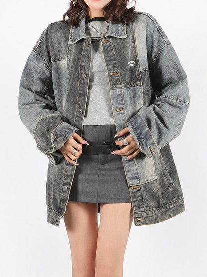 Y2K Oversized Denim Jacket