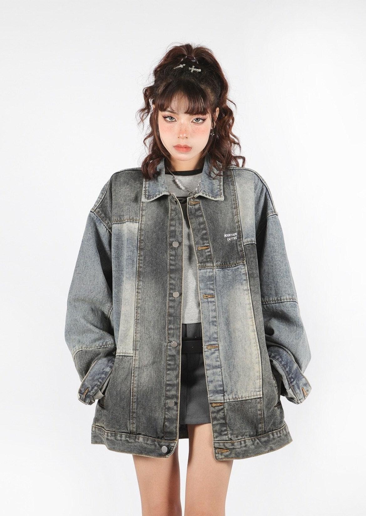 Y2K Oversized Denim Jacket