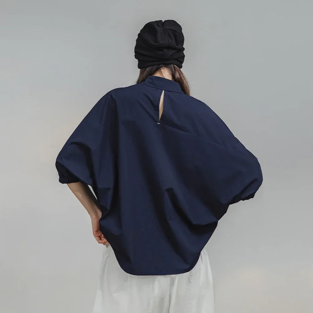 Y2K Oversized Puff Sleeve Shirt