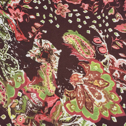 Y2K Paisley Tube Mini Dress