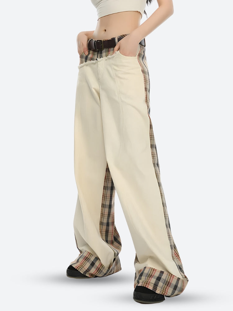 Y2K Patchwork Pants