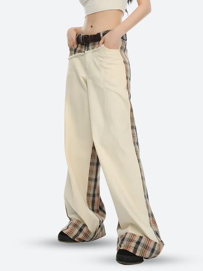 Y2K Patchwork Pants