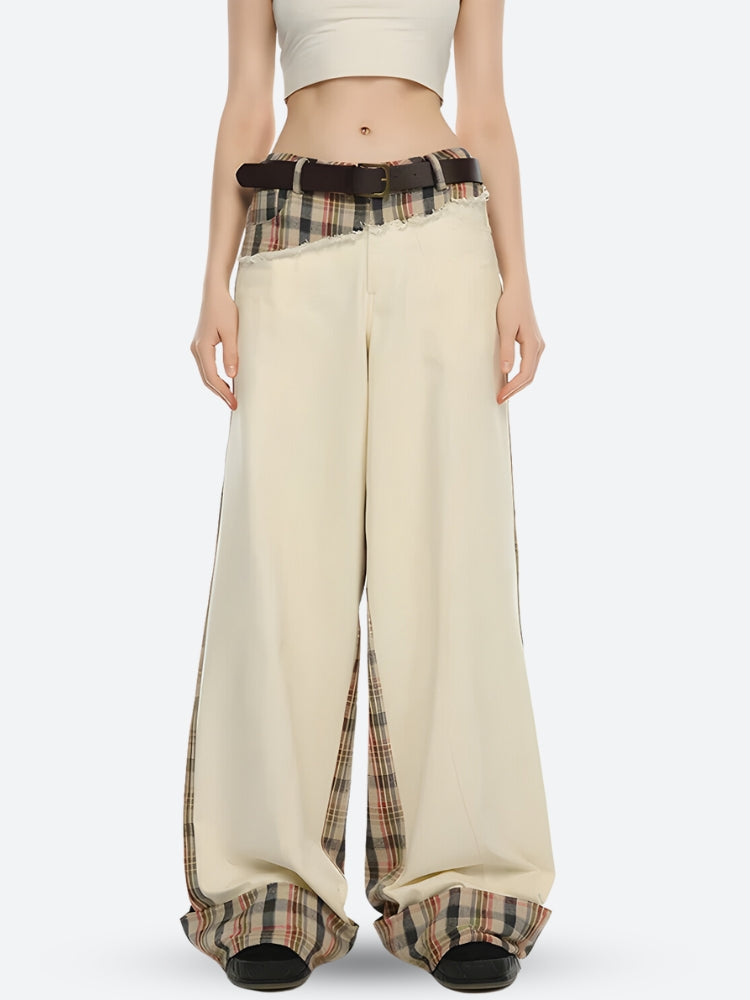 Y2K Patchwork Pants