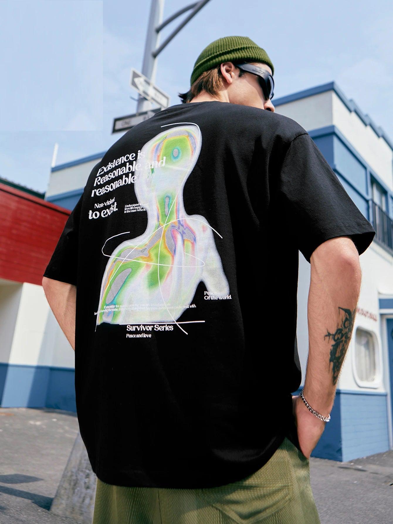 Y2K Peace and Love Tee