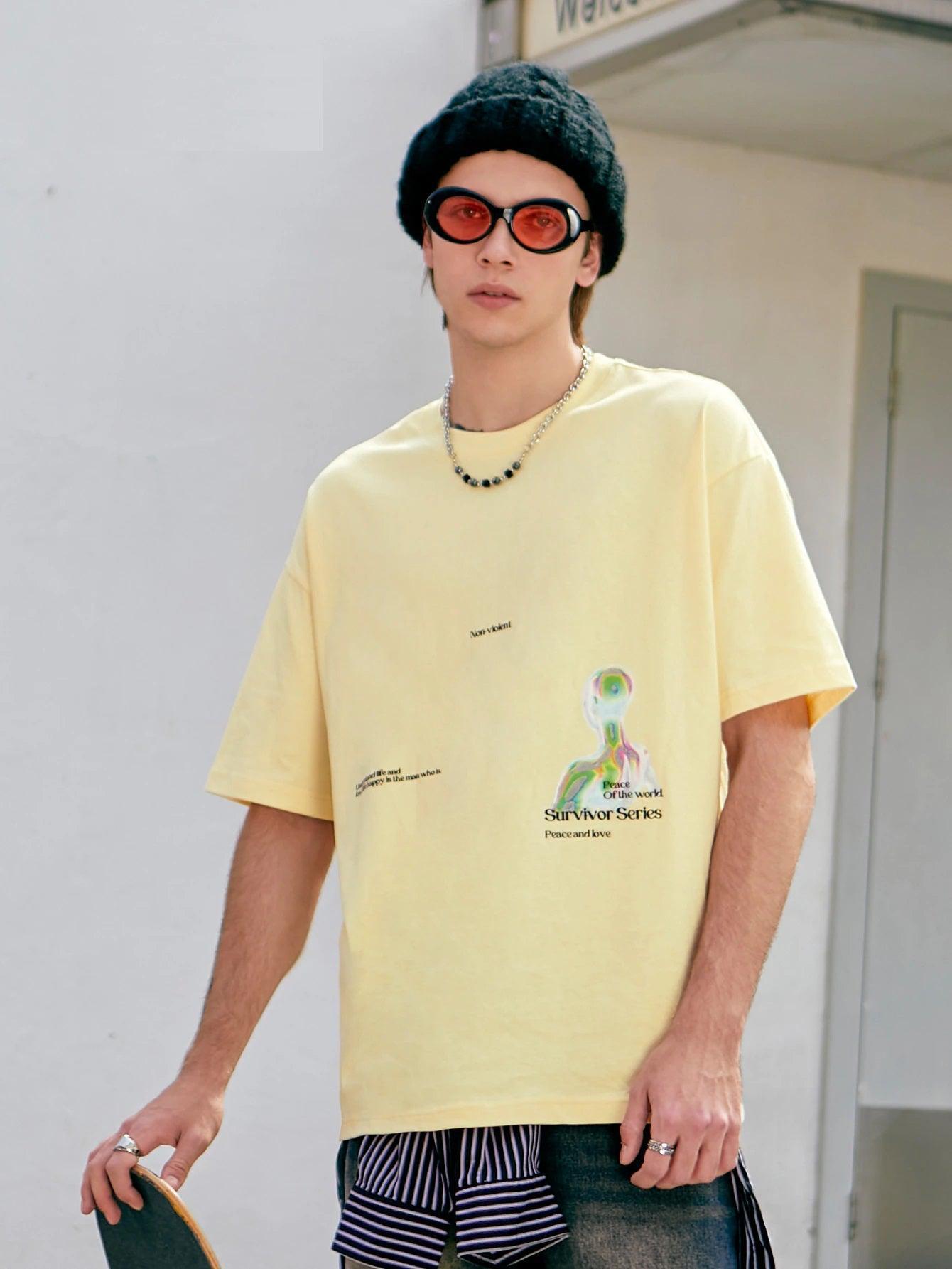 Y2K Peace and Love Tee