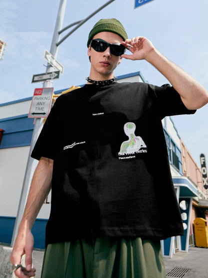 Y2K Peace and Love Tee