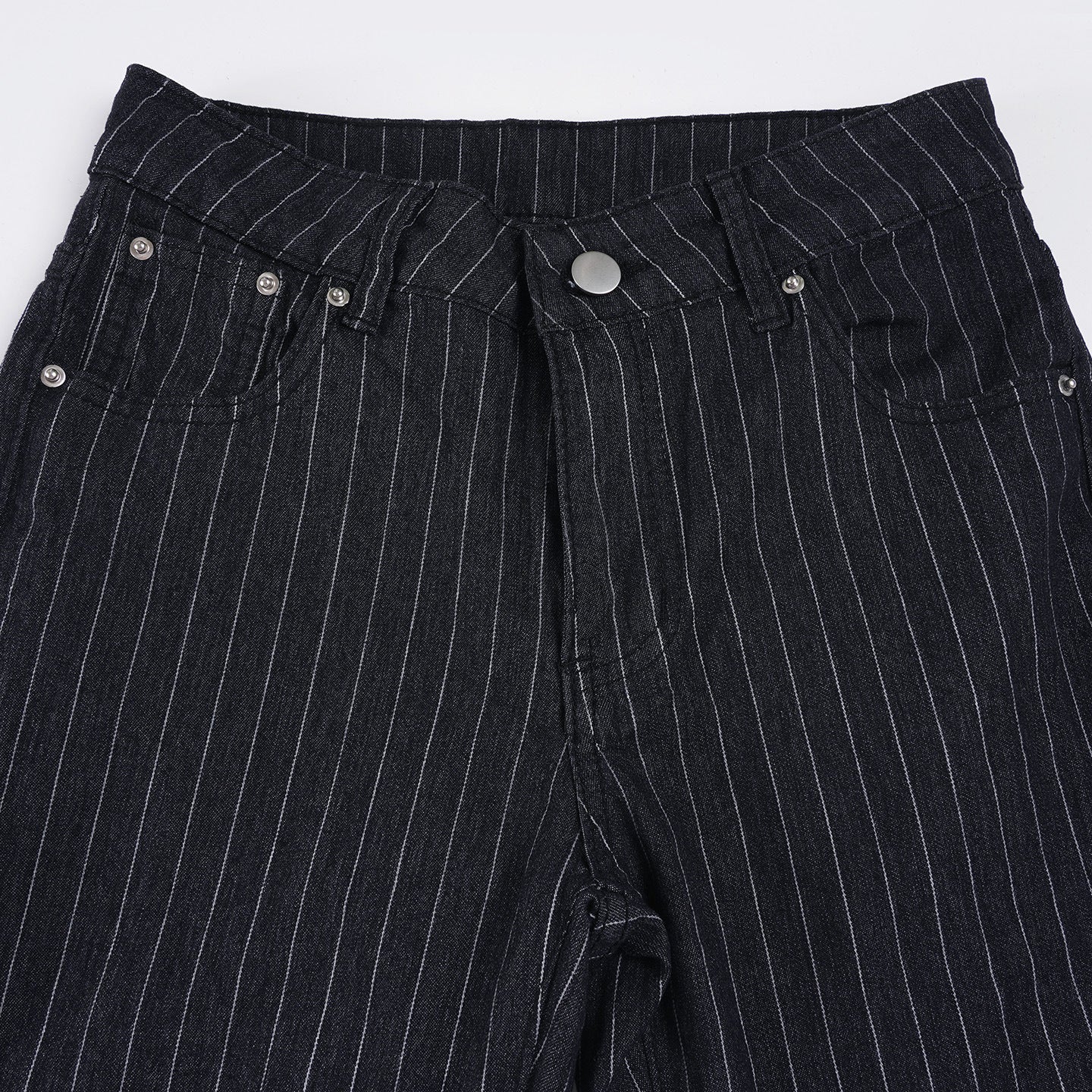 Y2K Pinstripe Flare Pants