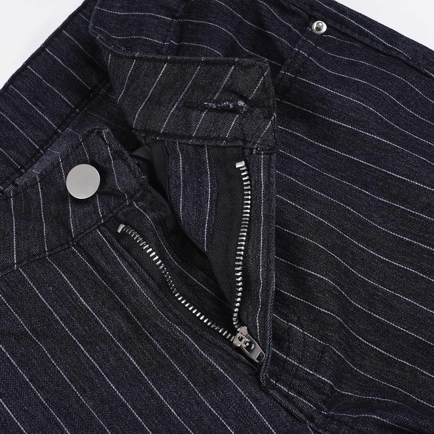 Y2K Pinstripe Flare Pants