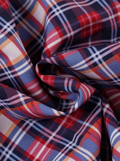 Y2K Plaid Crop Top