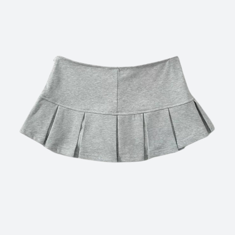 Y2K Pleated Micro Skort