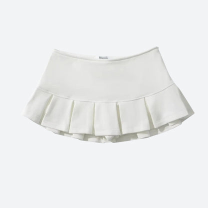 Y2K Pleated Micro Skort