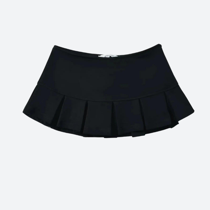 Y2K Pleated Micro Skort