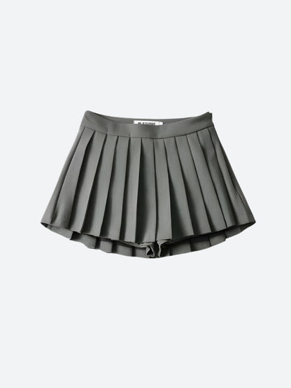 Y2K Pleated Mini School Skort