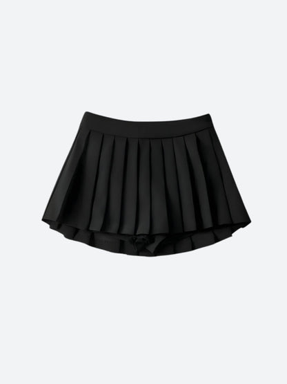 Y2K Pleated Mini School Skort