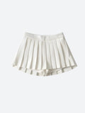 Pleated Mini Skort