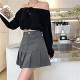 Trendy Y2K Pleated Mini Skirt for Stylish Outfits