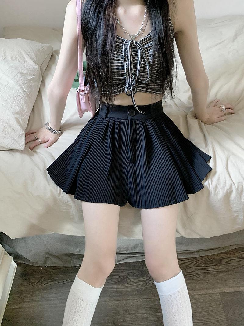 Y2K Pleated Mini Skort