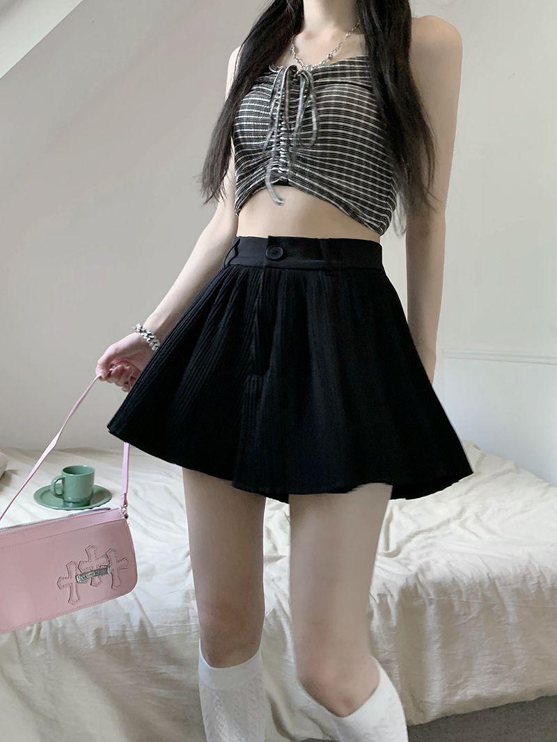 Y2K Pleated Mini Skort