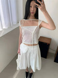 Y2K Pleated Midi Skirt with Pockets - Trendy Fashion Essential