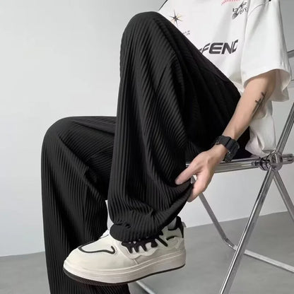 Y2K Pleated Straight Leg Pants