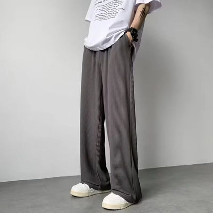 Y2K Pleated Straight Leg Pants