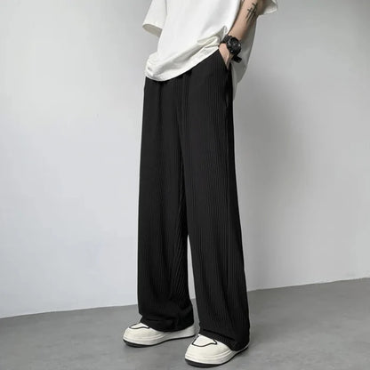 Y2K Pleated Straight Leg Pants