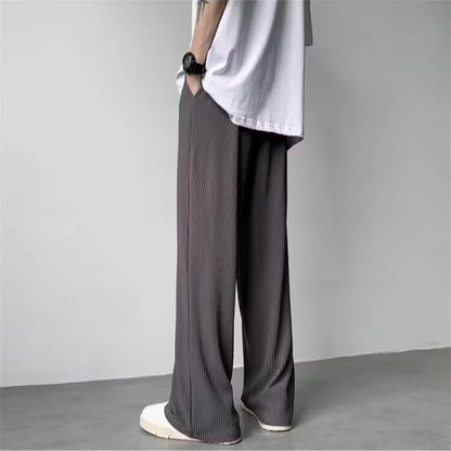 Y2K Pleated Straight Leg Pants