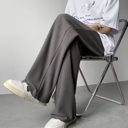 Y2K Pleated Straight Leg Pants