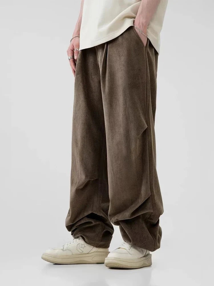 Y2K Pleated Wide Leg Pants