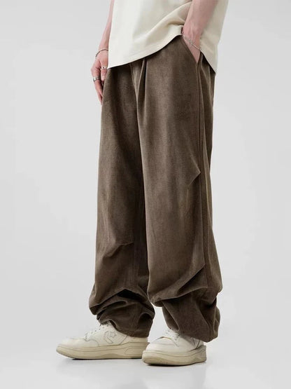 Y2K Pleated Wide Leg Pants